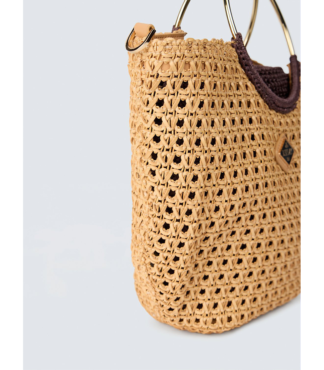 PUラフィアセットバッグ 詳細画像 ナチュラル 8